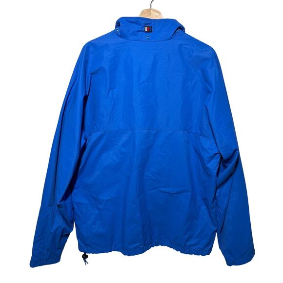 Helly Hansen Vintage Anorak Windbreaker Tech Jacket Blue Size L Lightweight - Picture 6 of 12